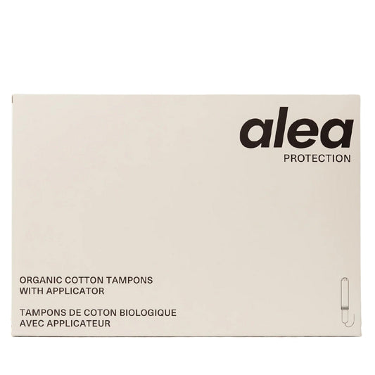Alea Tampons en coton Biologique avec applicateur - Léger Cotton tampons with applicator organic - Light