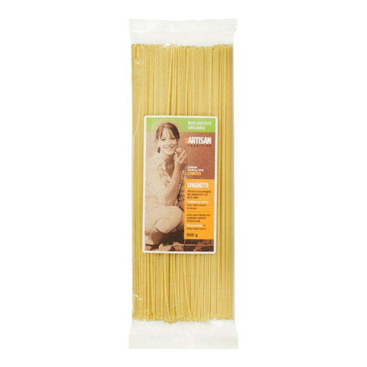 Artisan Tradition Pâtes Italiennes biologiques - Spaghetti Italian Pasta organic - Spaghetti