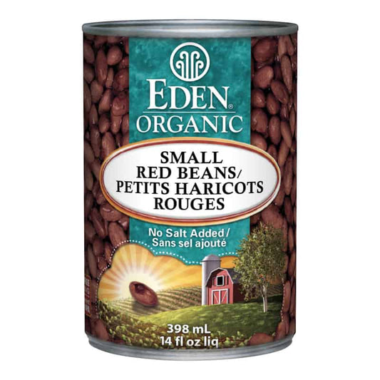 Organic small red beans no salt added