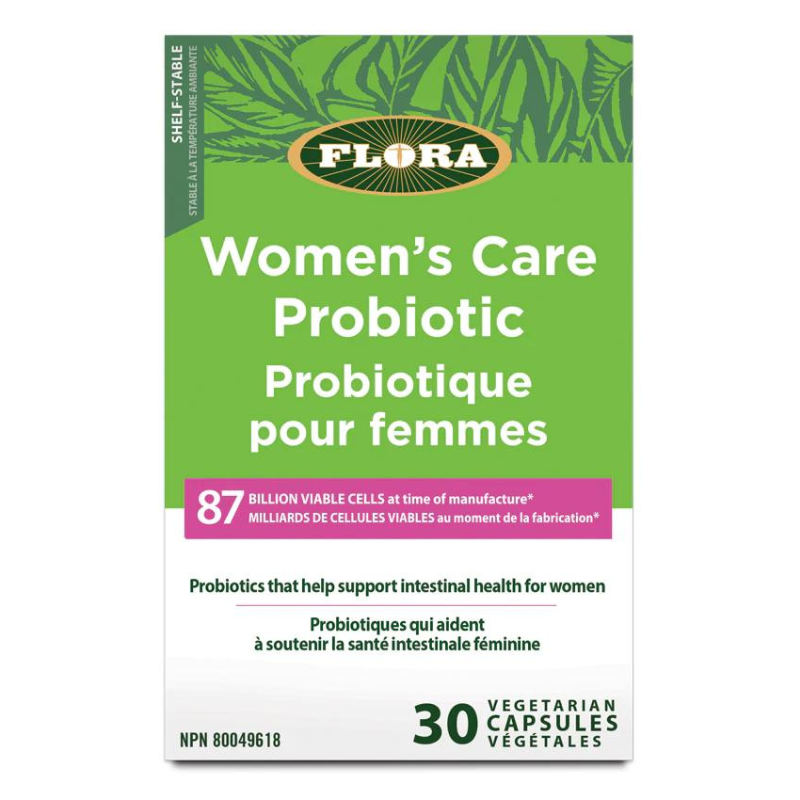 Flora Probiotique pour femmes 87 milliards de cellules viables aident à soutenir la santé intestinale féminine 30 capsules