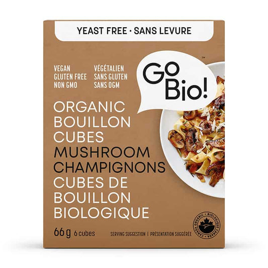 Bouillon cubes - Mushroom - Yeast free - Organic