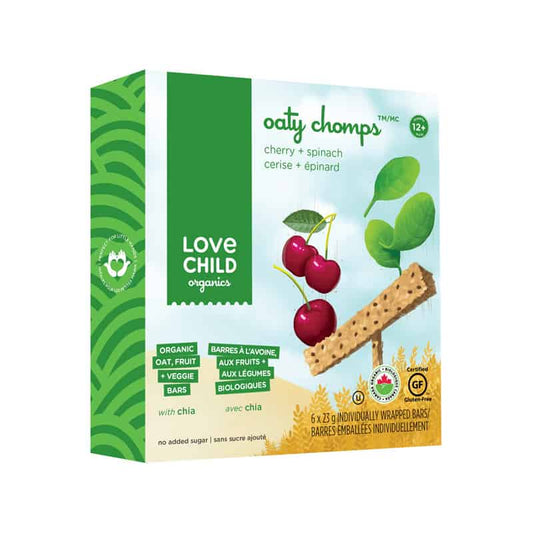 Bars - Cherry + spinach Organic