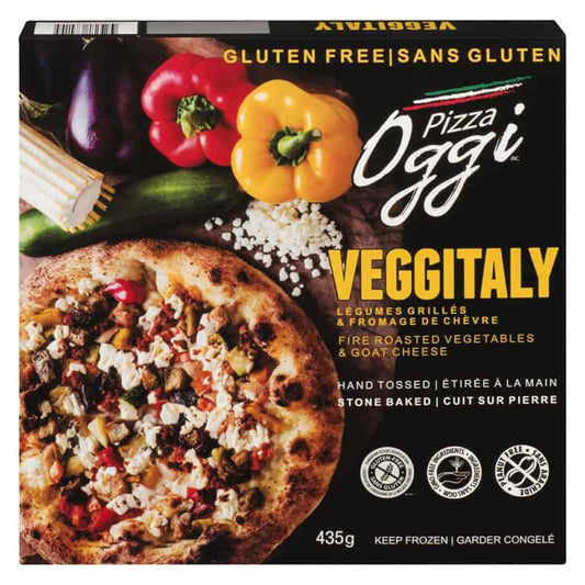 PIZZA VEGGITALY SANS GLUTEN OGGI 435g||Veggitaly pizza Gluten free