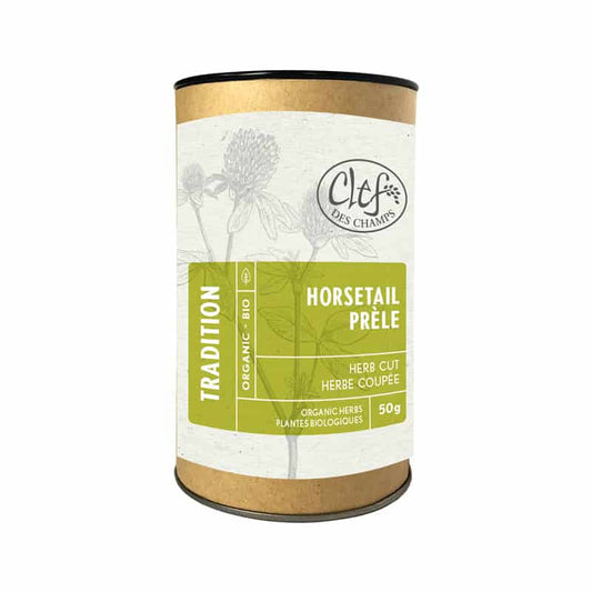 Organic horsetail herbal tea