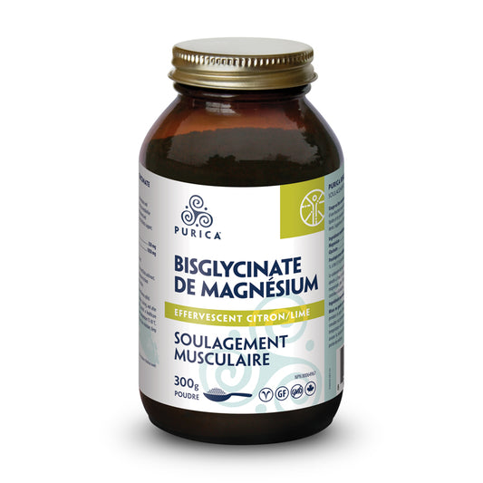 Magnesium bisglycinate - Effervescent lemon lime