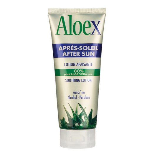 Aloex Lotion Apaisante Après-Soleil 80% Pur Aloe Vera Bio