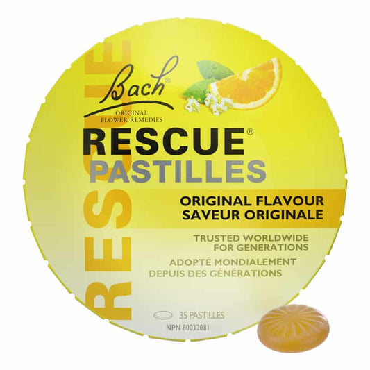 Bach rescue pastilles saveur original
