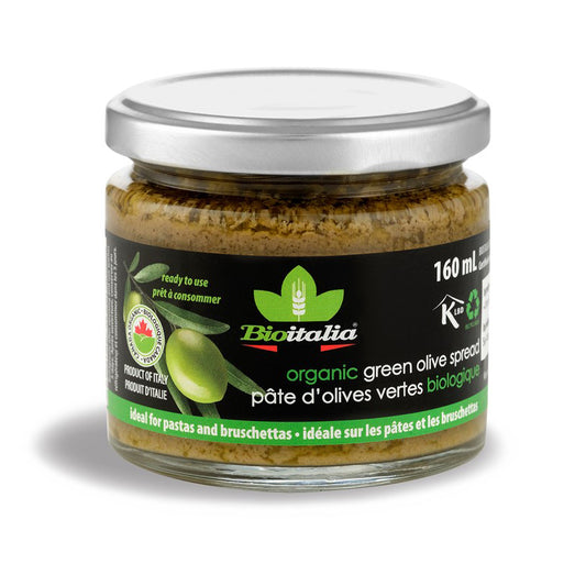 Green olive spread - Organic