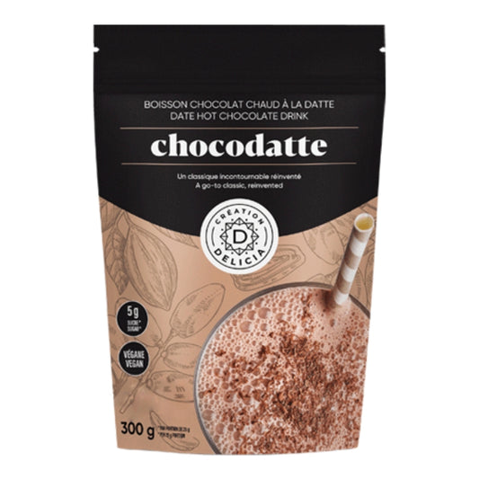 Création Delicia Chocodatte Boisson Chocolat Chaud À La Datte Sans gluten Végane