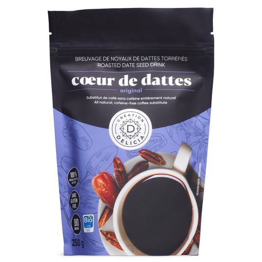 Creation Delicia Cœur de Dattes  Biologique Sans gluten Substitut de café