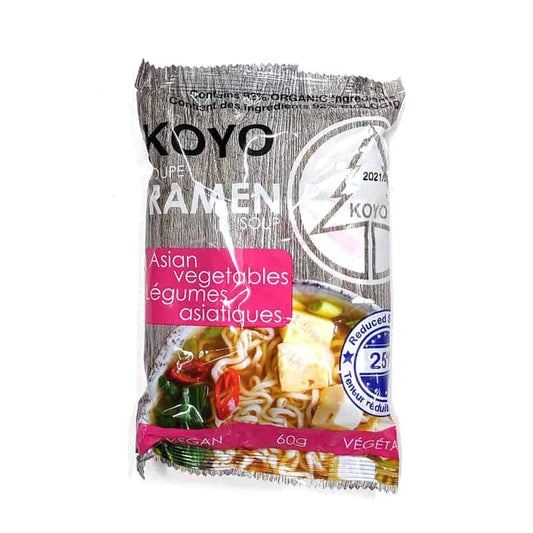 Ramen soup - Asian vegetables - Reduced sodium 25%
