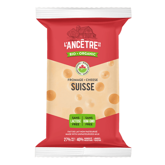 Fromage Suisse Bio 27% M.G.||Swiss cheese - Lactose free - Organic