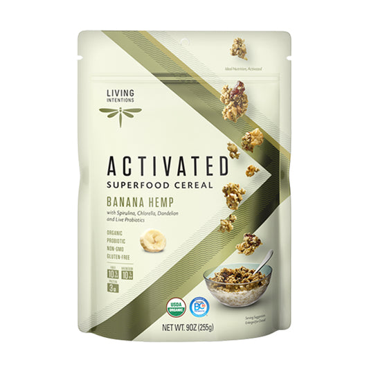 Activated superfood cereal - Banana hemp