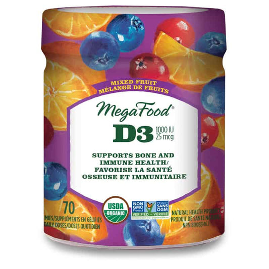 D3 Mixed fruit Gummies