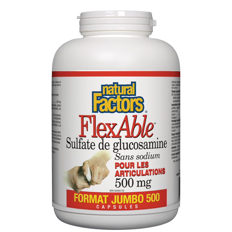 Comprimés de glucosamine Pro Sense Solution pour les articulations à  concentration avancée, 60pc Formule avancée 