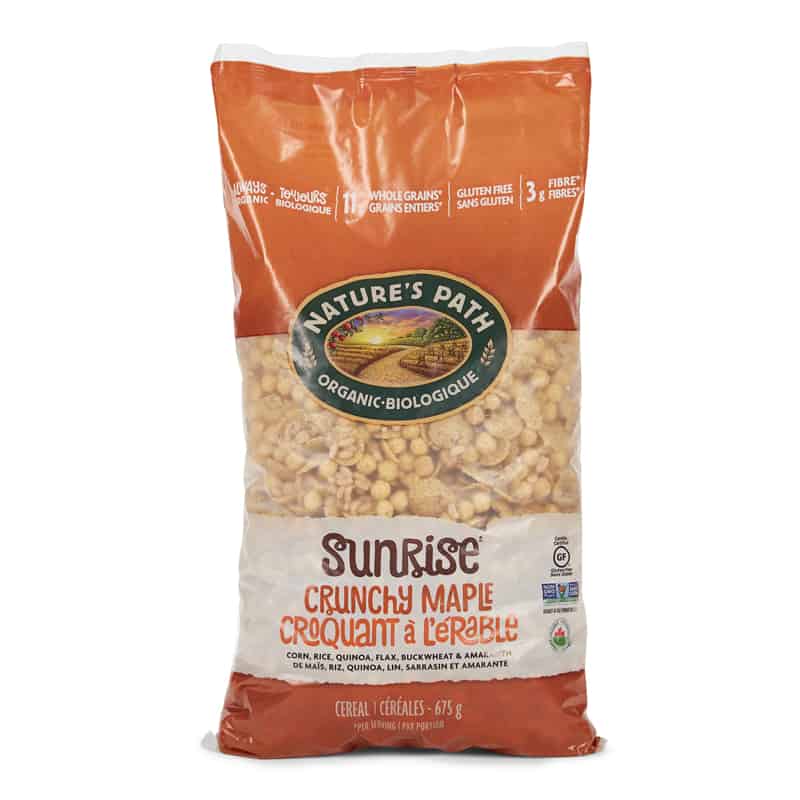 Sunrise Maple Crunch Organic Cereals