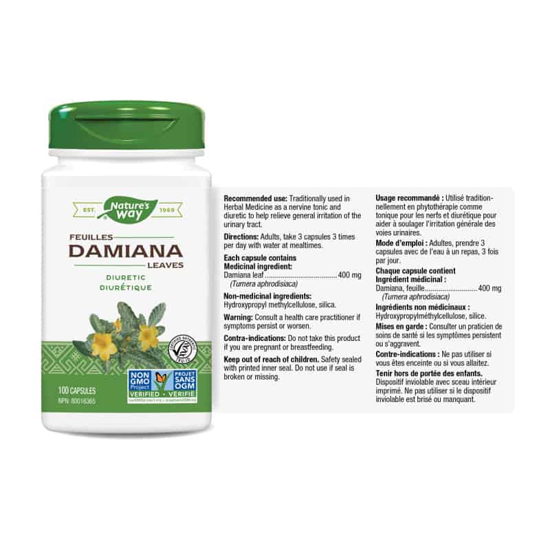 Damiana 400 mg