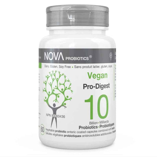 Probiotiques Vegan Pro-Digest 10 milliards