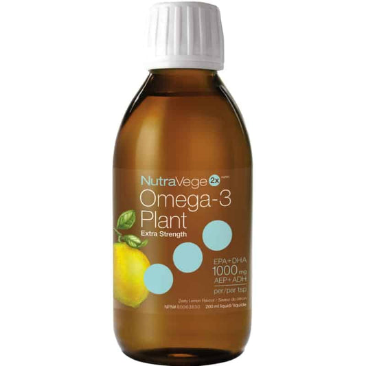 Omega-3 plant-based - Lemon extra strength