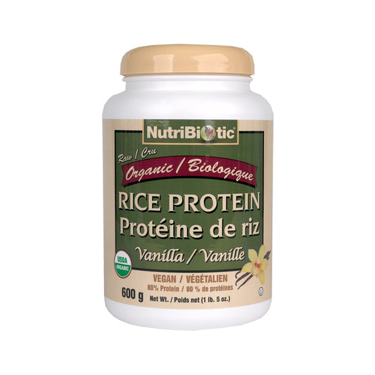 Protéine de riz biologique Vanille