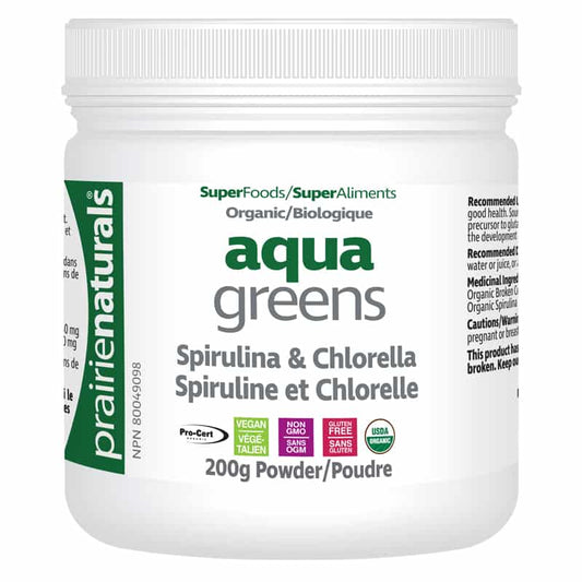 Aqua Greens Spiruline & Chlorelle Poudre