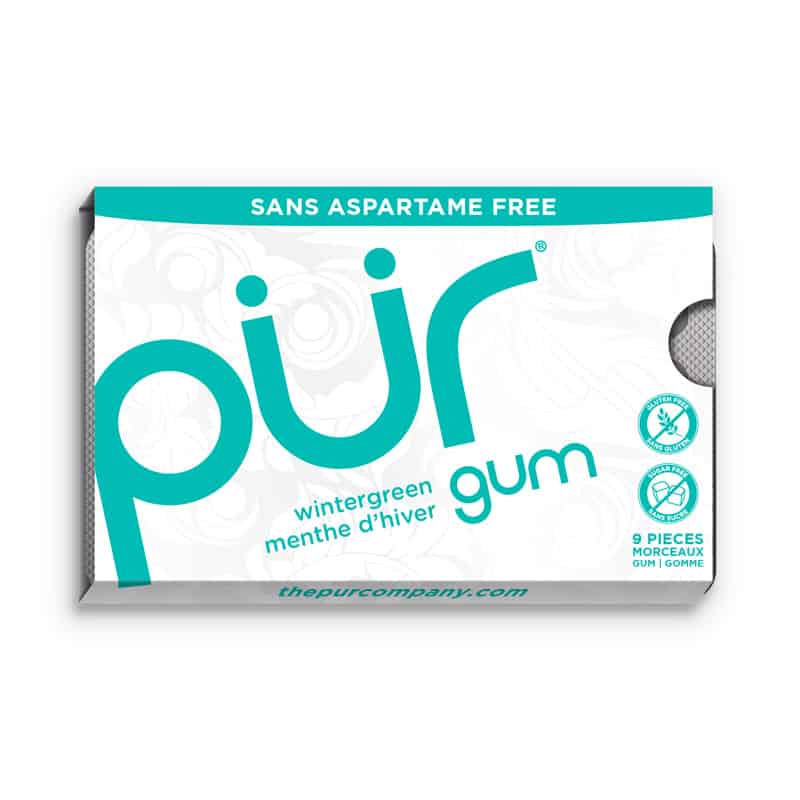 Pur Gum Gum Wintergreen--55 Pieces