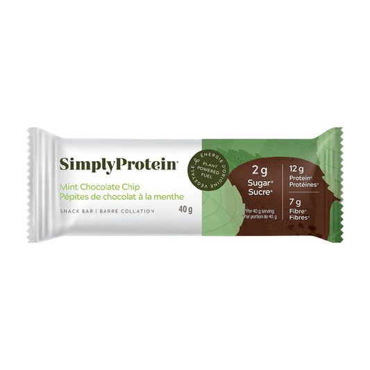 Barre Simply Protein Menthe Et Pépites De Chocolat Végane