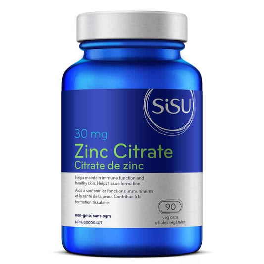 Citrate de zinc 30 mg
