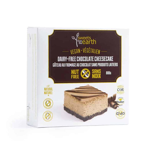 Dairy-free chocolate cheesecake Vegan