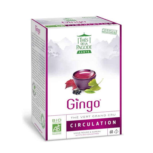 Gingo thé vert – Circulation