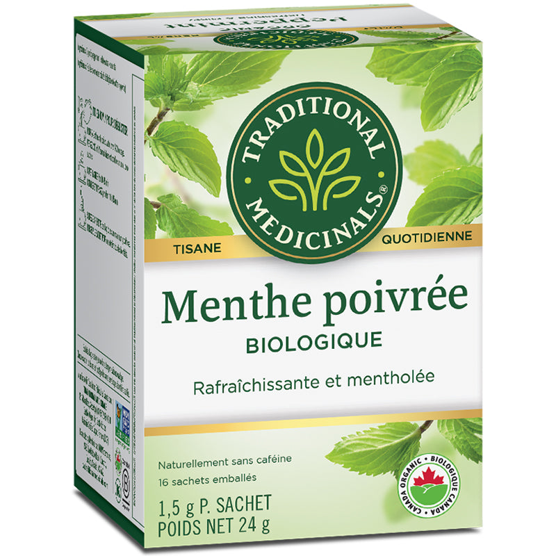 Tisane Menthe Poivrée Bio - Cafés Trottet