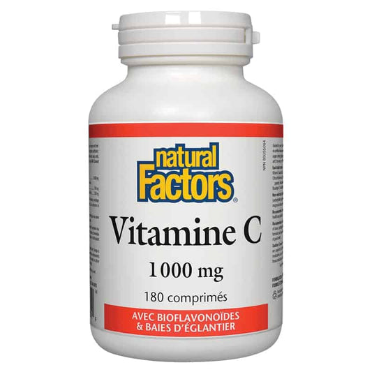 Natural factors vitamine c 1000 mg bioflavonoïdes 