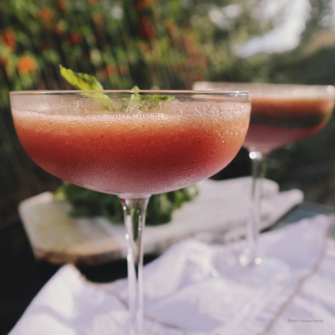 cocktail melon menthe 