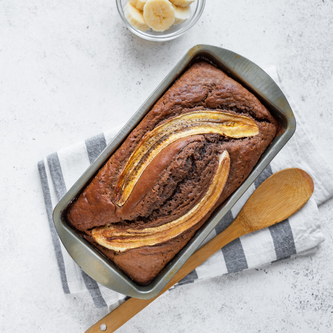 banana bread, loaf