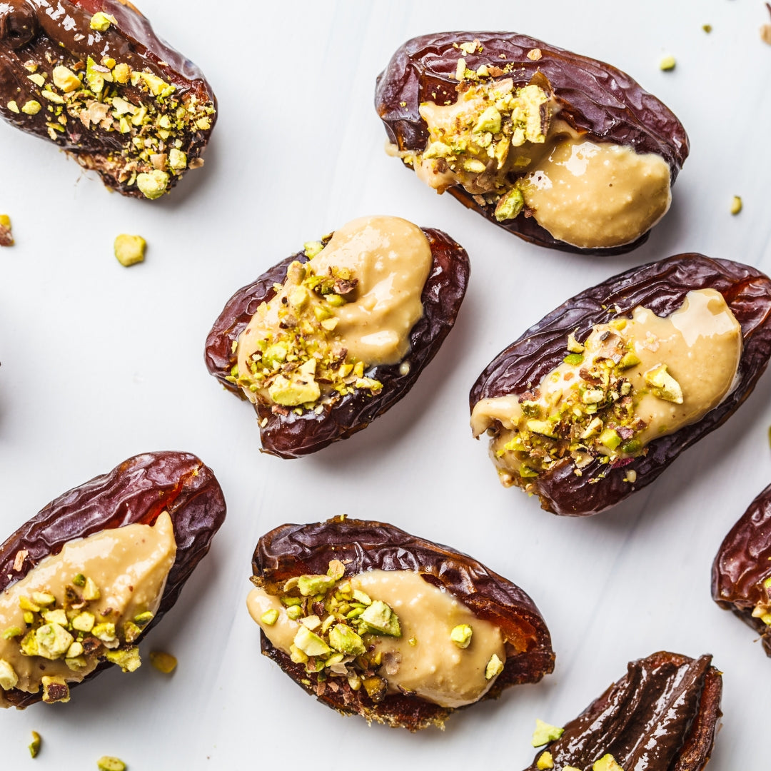 Datte Fore Recette de dattes farcies au tahini et pistaches – La Moisson