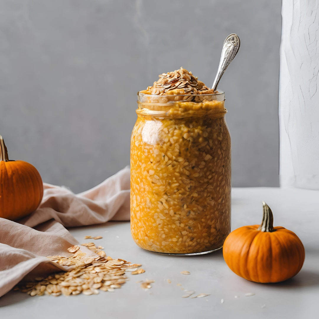 recette overnight oat à la citrouille