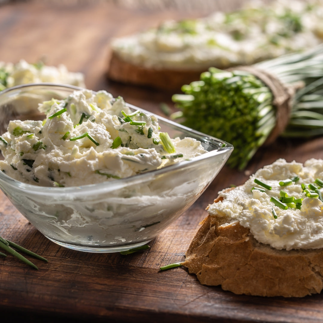 tartinade ciboulette crouton