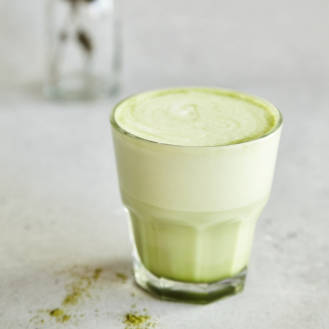 matcha, matcha latte, protein, proteine, hot drink, the, tea, antioxydant, collagen