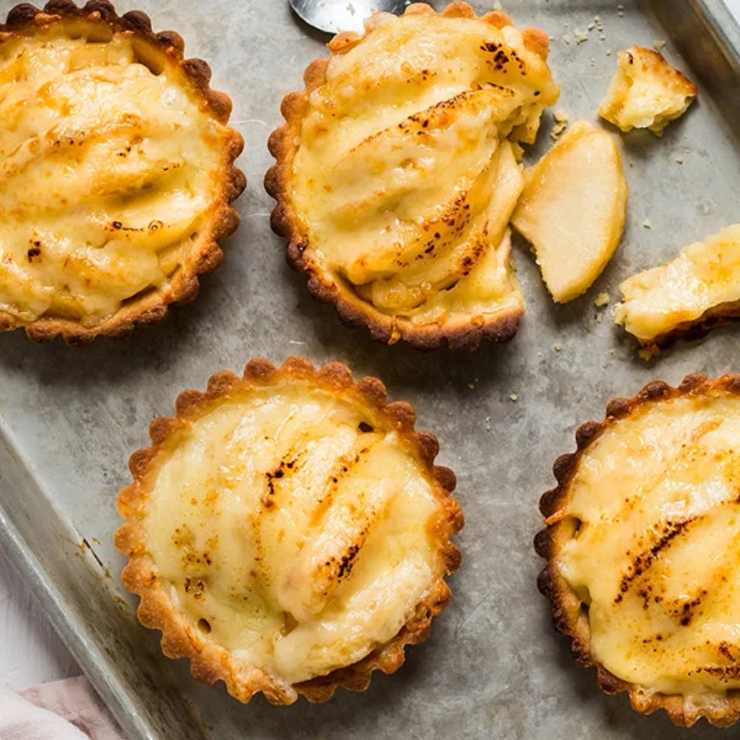 tartelettes aux pommes gratinées