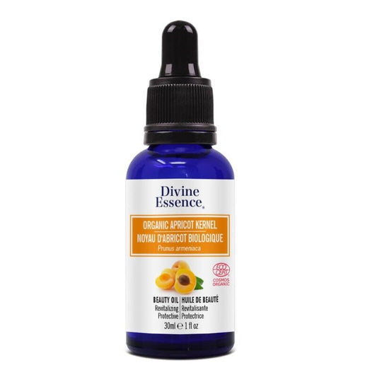 divine essence huile beaute-biologique - noyau dabricot 30 ml