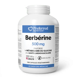 Preferred Nutrition berbérine 500 mg
