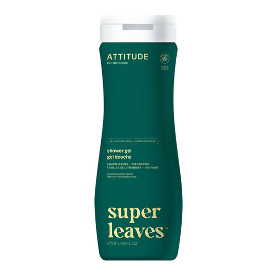 Attitude Super leaves gel douche - Feuilles de citronnier 