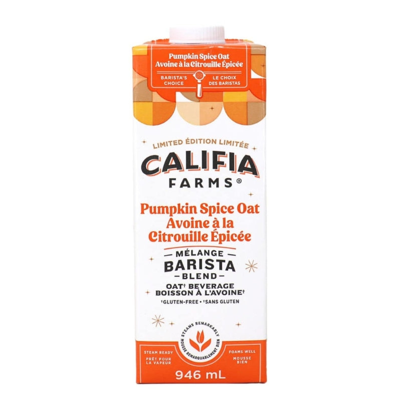 Califia Farms Boisson à l'avoine - Citrouille épicée