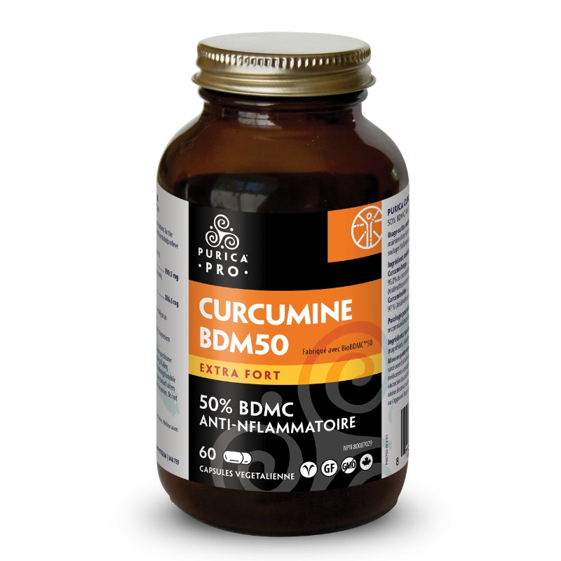 Purica Curcumine BDM50 Extra fort  | Anti-inflammatoire