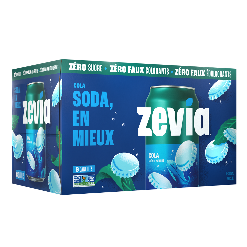 Zevia Boisson Gazeuse 100% Naturelle - Cola
