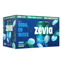 Zevia Boisson Gazeuse 100% Naturelle - Cola