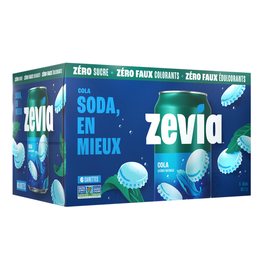 Zevia Boisson Gazeuse 100% Naturelle - Cola