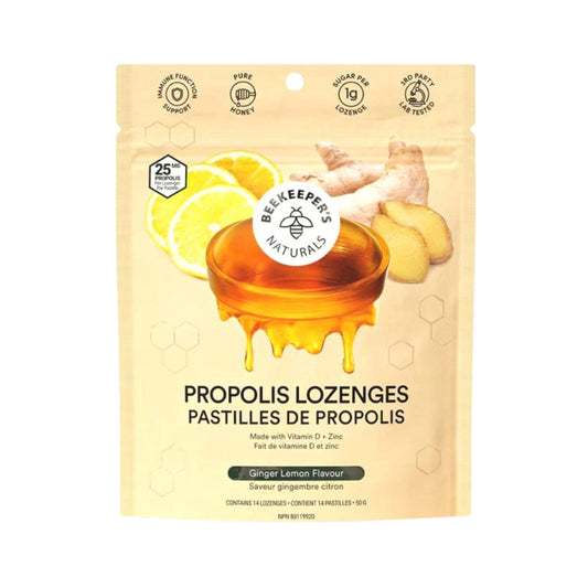 Beekeeper's - Pastille de Propolis - Gingembre Citron