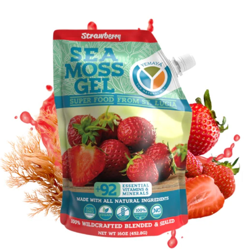 yemaha Gel de mousse de mer - Fraise