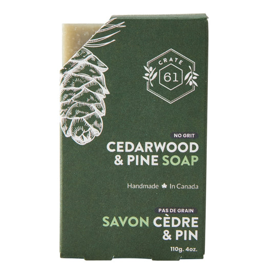 crate 61 Savon au bois de cèdre et au pin